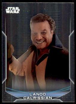 2020 Topps Chrome Star Wars Perspectives Resistance vs. the First Order #21-R Lando Calrissian Front