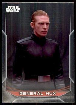2020 Topps Chrome Star Wars Perspectives Resistance vs. the First Order #28-R General Hux Front