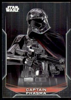 2020 Topps Chrome Star Wars Perspectives Resistance vs. the First Order #29-R Captain Phasma Front
