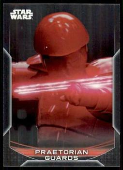 2020 Topps Chrome Star Wars Perspectives Resistance vs. the First Order #34-R Praetorian Guards Front