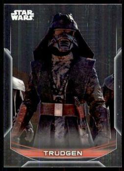 2020 Topps Chrome Star Wars Perspectives Resistance vs. the First Order #46-R Trudgen Front
