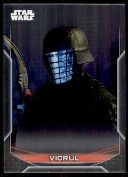 2020 Topps Chrome Star Wars Perspectives Resistance vs. the First Order #49-R Vicrul Front