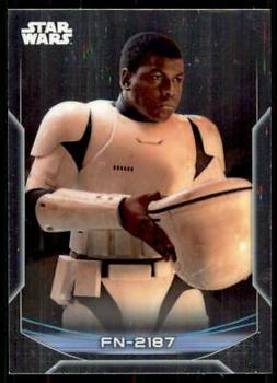 2020 Topps Chrome Star Wars Perspectives Resistance vs. the First Order #2-F Finn Front