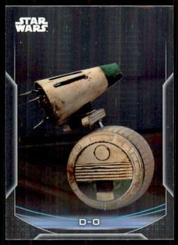 2020 Topps Chrome Star Wars Perspectives Resistance vs. the First Order #16-F D-O Front