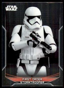 2020 Topps Chrome Star Wars Perspectives Resistance vs. the First Order #30-F First Order Stormtrooper Front