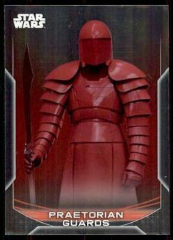 2020 Topps Chrome Star Wars Perspectives Resistance vs. the First Order #34-F Praetorian Guards Front
