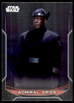 2020 Topps Chrome Star Wars Perspectives Resistance vs. the First Order #40-F Admiral Griss Front
