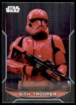 2020 Topps Chrome Star Wars Perspectives Resistance vs. the First Order #41-F Sith Trooper Front