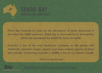 2020 Topps On Demand Benefit for Australia #17 Shark Bay Back