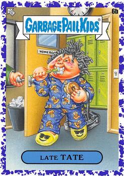 2020 Topps Garbage Pail Kids: Late to School - Jelly Purple #6b Late Tate Front