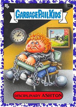 2020 Topps Garbage Pail Kids: Late to School - Jelly Purple #13b Disciplinary Ashton Front