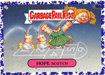 2020 Topps Garbage Pail Kids: Late to School - Jelly Purple #16a Hope Scotch Front