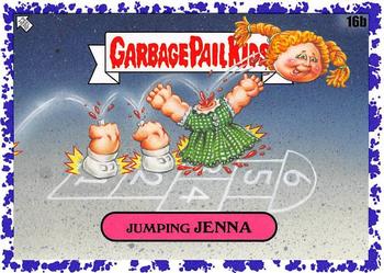2020 Topps Garbage Pail Kids: Late to School - Jelly Purple #16b Jumping Jenna Front