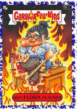 2020 Topps Garbage Pail Kids: Late to School - Jelly Purple #17a Hot Flora Teacher Front