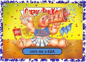 2020 Topps Garbage Pail Kids: Late to School - Jelly Purple #21b Give Me A Gia Front