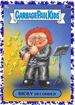 2020 Topps Garbage Pail Kids: Late to School - Jelly Purple #23a Ricky Recorder Front