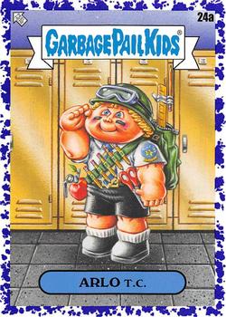 2020 Topps Garbage Pail Kids: Late to School - Jelly Purple #24a Arlo T.C. Front