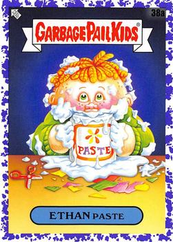 2020 Topps Garbage Pail Kids: Late to School - Jelly Purple #38a Ethan Paste Front