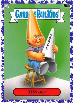 2020 Topps Garbage Pail Kids: Late to School - Jelly Purple #94b Tim Out Front
