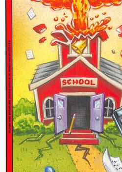 2020 Topps Garbage Pail Kids: Late to School - Bruised Black #26b Punished Paige Back