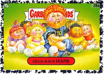 2020 Topps Garbage Pail Kids: Late to School - Bruised Black #28a Held-Back Hank Front