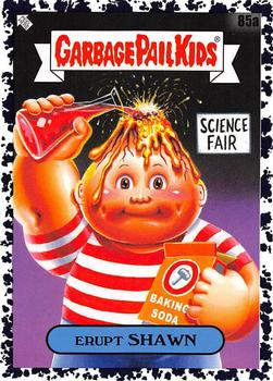 2020 Topps Garbage Pail Kids: Late to School - Bruised Black #85a Erupt Shawn Front