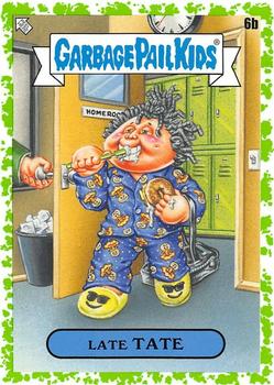2020 Topps Garbage Pail Kids: Late to School - Booger Green #6b Late Tate Front