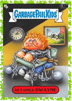 2020 Topps Garbage Pail Kids: Late to School - Booger Green #13a Detained Dwayne Front