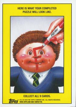 2020 Topps Garbage Pail Kids: Late to School - Booger Green #88b Sketchy Skippy Back