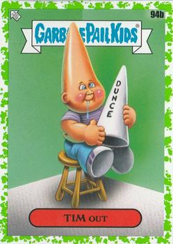 2020 Topps Garbage Pail Kids: Late to School - Booger Green #94b Tim Out Front