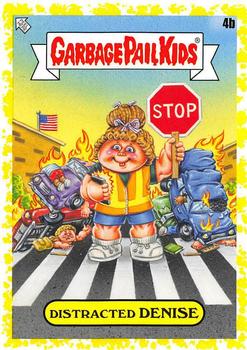 2020 Topps Garbage Pail Kids: Late to School - Phlegm Yellow #4b Distracted Denise Front