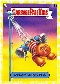 2020 Topps Garbage Pail Kids: Late to School - Phlegm Yellow #8a Wedgie Winston Front