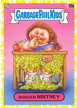 2020 Topps Garbage Pail Kids: Late to School - Phlegm Yellow #12a Booger Britney Front