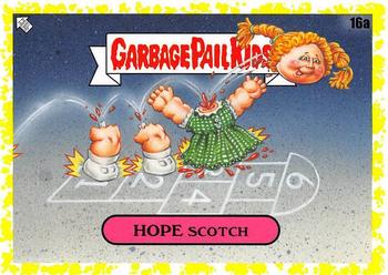 2020 Topps Garbage Pail Kids: Late to School - Phlegm Yellow #16a Hope Scotch Front