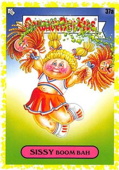 2020 Topps Garbage Pail Kids: Late to School - Phlegm Yellow #37a Sissy Boom Bah Front