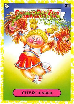 2020 Topps Garbage Pail Kids: Late to School - Phlegm Yellow #37b Cher Leader Front