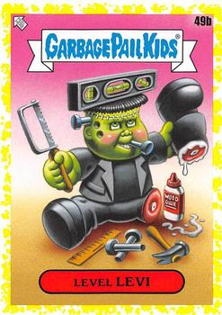 2020 Topps Garbage Pail Kids: Late to School - Phlegm Yellow #49b Level Levi Front