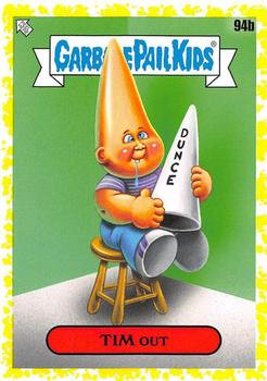 2020 Topps Garbage Pail Kids: Late to School - Phlegm Yellow #94b Tim Out Front