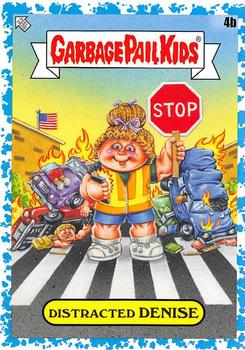 2020 Topps Garbage Pail Kids: Late to School - Spit Blue #4b Distracted Denise Front