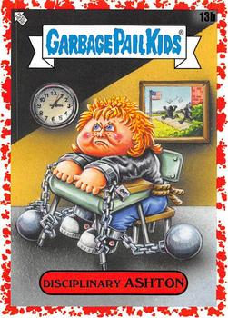 2020 Topps Garbage Pail Kids: Late to School - Blood Nose Red #13b Disciplinary Ashton Front