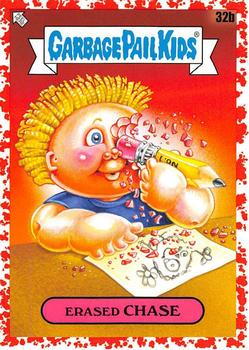 2020 Topps Garbage Pail Kids: Late to School - Blood Nose Red #32b Erased Chase Front