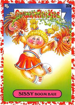 2020 Topps Garbage Pail Kids: Late to School - Blood Nose Red #37a Sissy Boom Bah Front