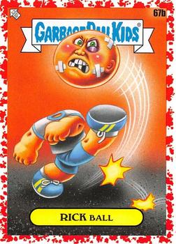 2020 Topps Garbage Pail Kids: Late to School - Blood Nose Red #67b Rick Ball Front