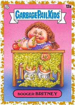 2020 Topps Garbage Pail Kids: Late to School - Fool's Gold #12a Booger Britney Front