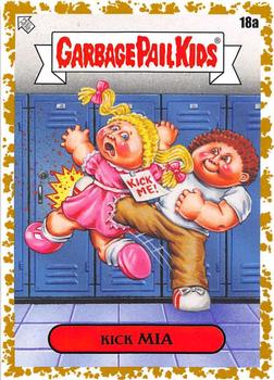 2020 Topps Garbage Pail Kids: Late to School - Fool's Gold #18a Kick Mia Front