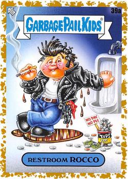2020 Topps Garbage Pail Kids: Late to School - Fool's Gold #39a Restroom Rocco Front