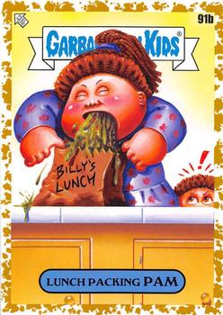 2020 Topps Garbage Pail Kids: Late to School - Fool's Gold #91b Lunch Packing Pam Front