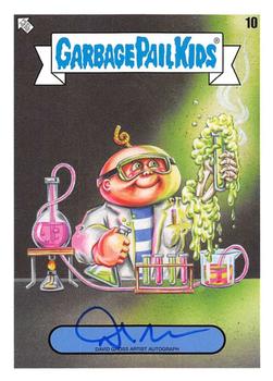2020 Topps Garbage Pail Kids: Late to School - Artist Autographs #10 David Gross Front