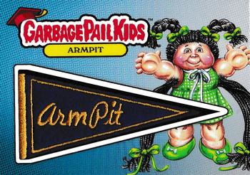 2020 Topps Garbage Pail Kids: Late to School - School Pennant Patches #SP-10 Armpit Front