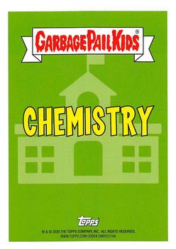 2020 Topps Garbage Pail Kids: Late to School - Faculty Lounge #1b Beaker Barry Back